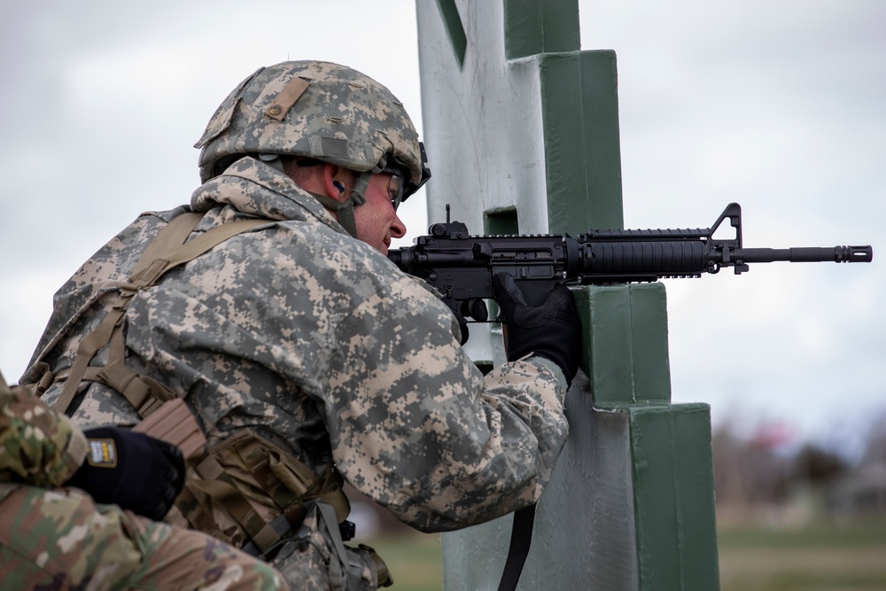 Nebraska National Guard Soldiers compete in the 2021 State Best Warrior Competition