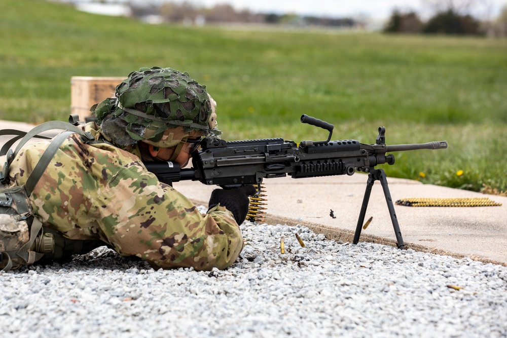 Nebraska National Guard Soldiers compete in the 2021 State Best Warrior Competition