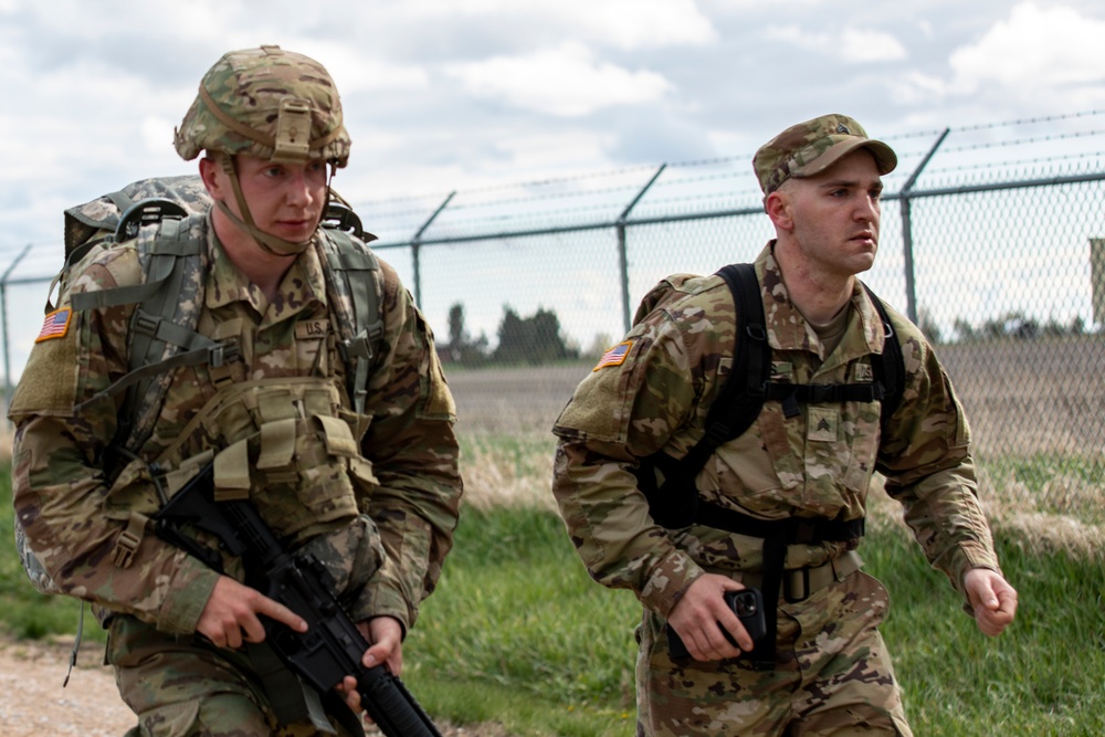 Nebraska National Guard Soldiers compete in the 2021 State Best Warrior Competition