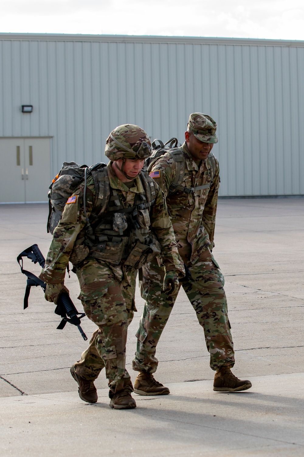 Nebraska National Guard Soldiers compete in the 2021 State Best Warrior Competition