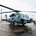 U.S. Navy MH-60 Seahawk awaits takeoff