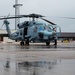 U.S. Navy MH-60 Seahawk awaits takeoff