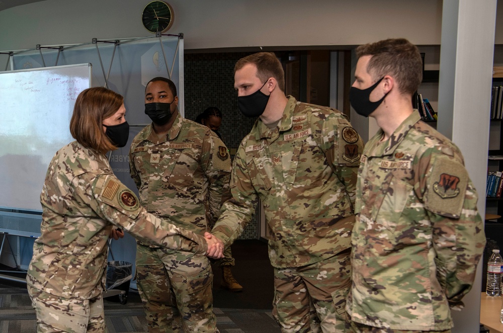 CMSAF visits JBSA