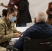 U.S. service members aid FEMA at the Greenbelt Metro CVC