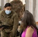 U.S. service members aid FEMA at the Greenbelt Metro CVC