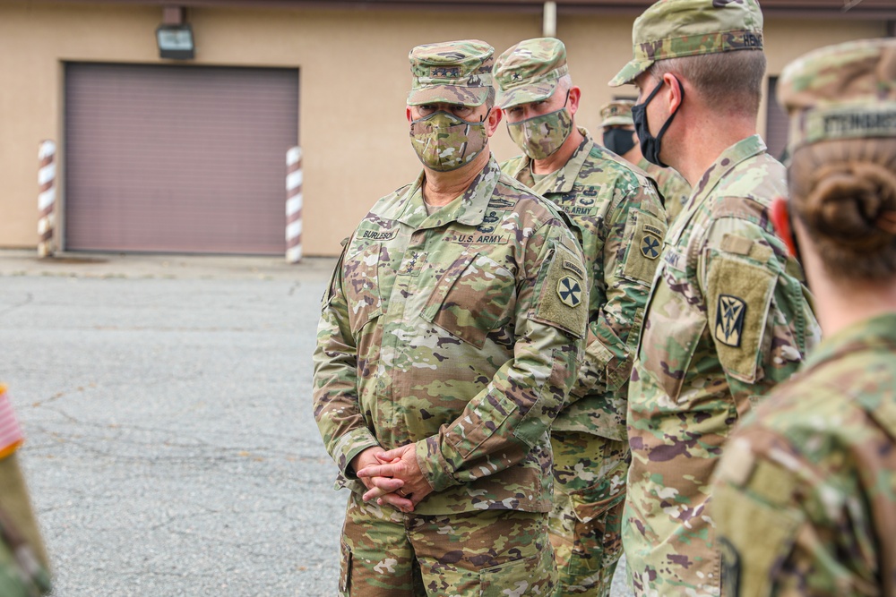 Eighth Army Commanding General Visit