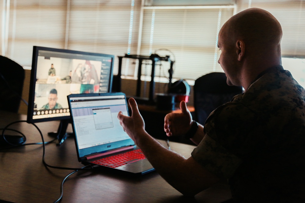 U.S and Philippine Cyberspace Marines conduct virtual training