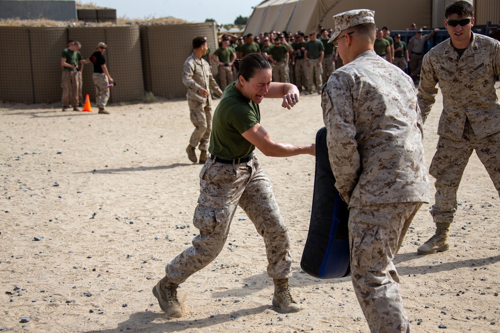 Marines Conduct Non-lethal Weapons Training