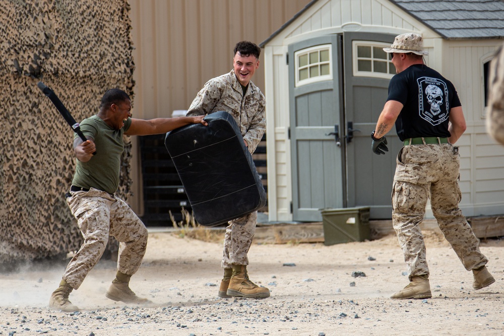 Marines Conduct Non-lethal Weapons Training