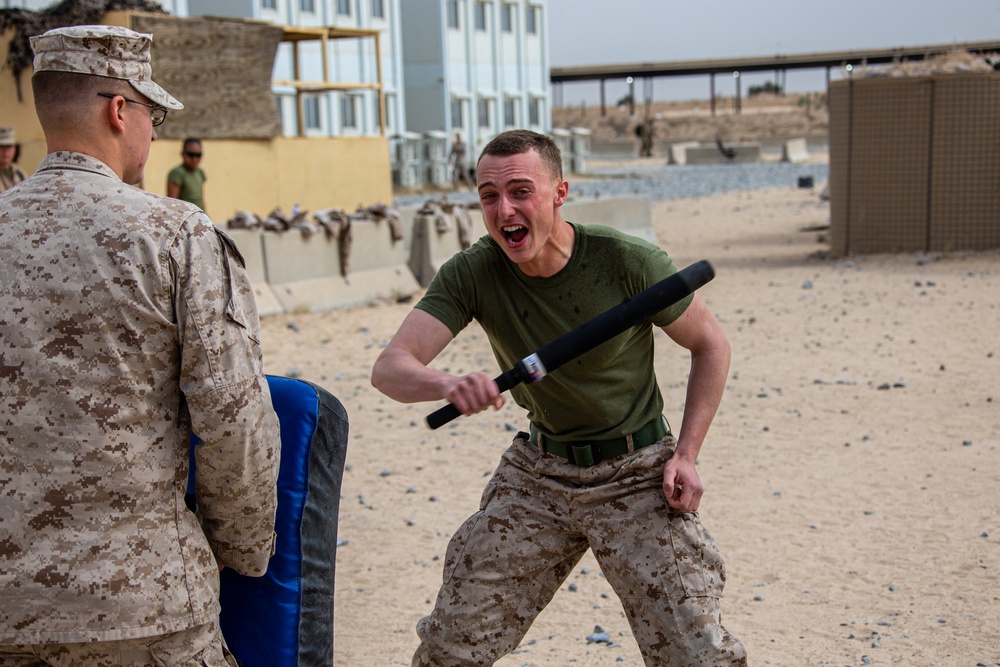 Marines Conduct Non-lethal Weapons Training