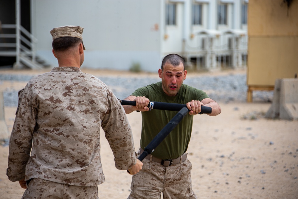 Marines Conduct Non-lethal Weapons Training