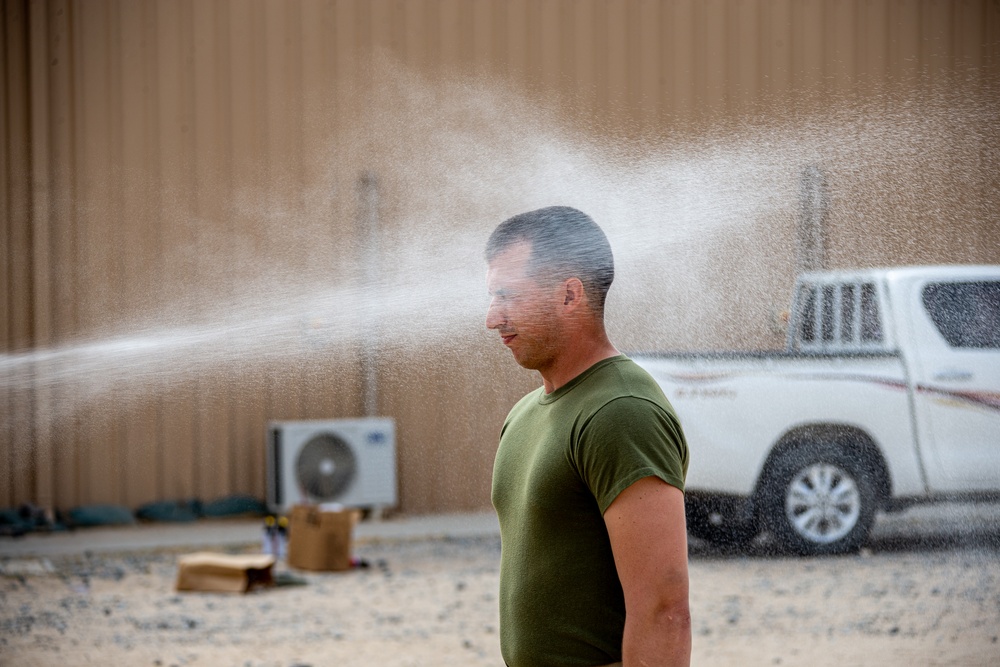 Marines Conduct Non-lethal Weapons Training