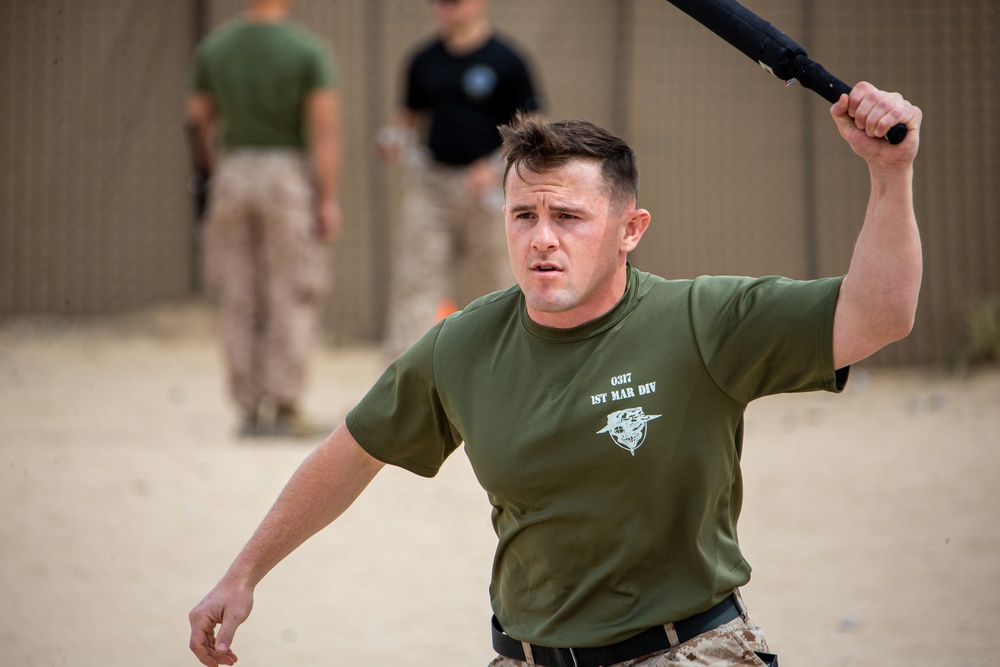 Marines Conduct Non-lethal Weapons Training