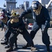 USS Carter Hall Conducts Damage Control Training