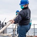 Sea and Anchor Aboard USS Carter Hall