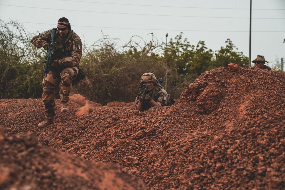 CTF-68 conducts joint forces readiness exercise with French Armed Forces in Timbuktu, Mali