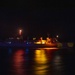 USS Carter Hall Conducts Night-time RAS