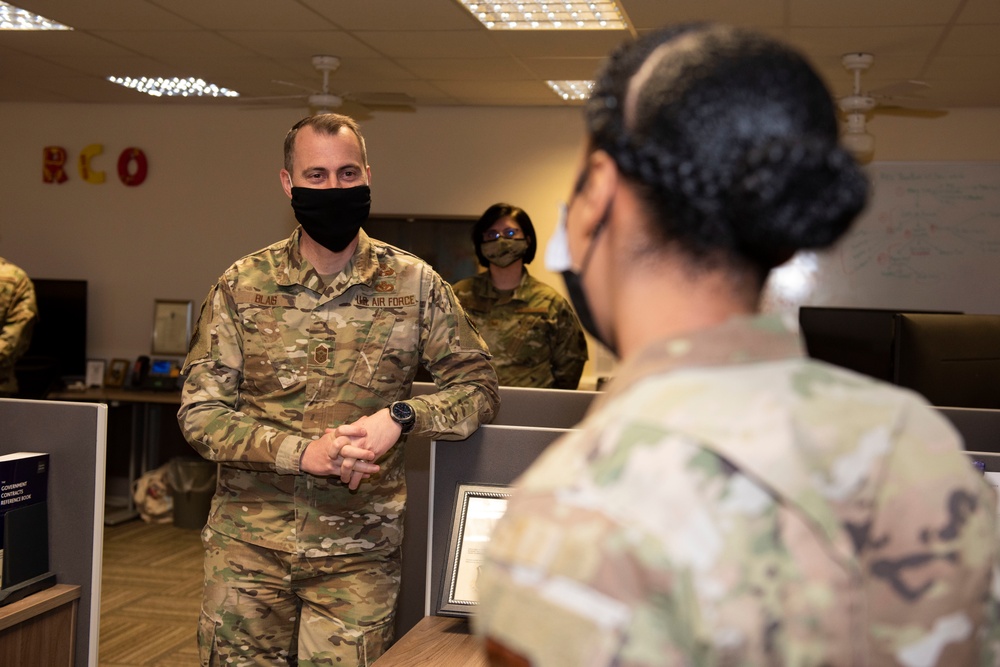 USAFE-AFAFRICA leadership visits 501st CSW