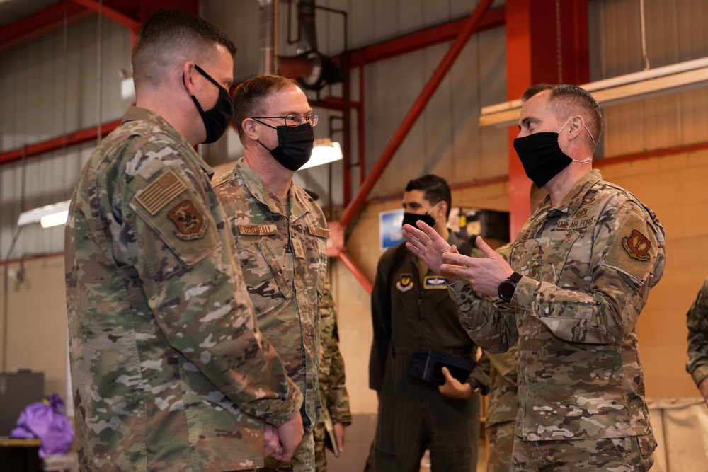 USAFE-AFAFRICA leadership visits 501st CSW