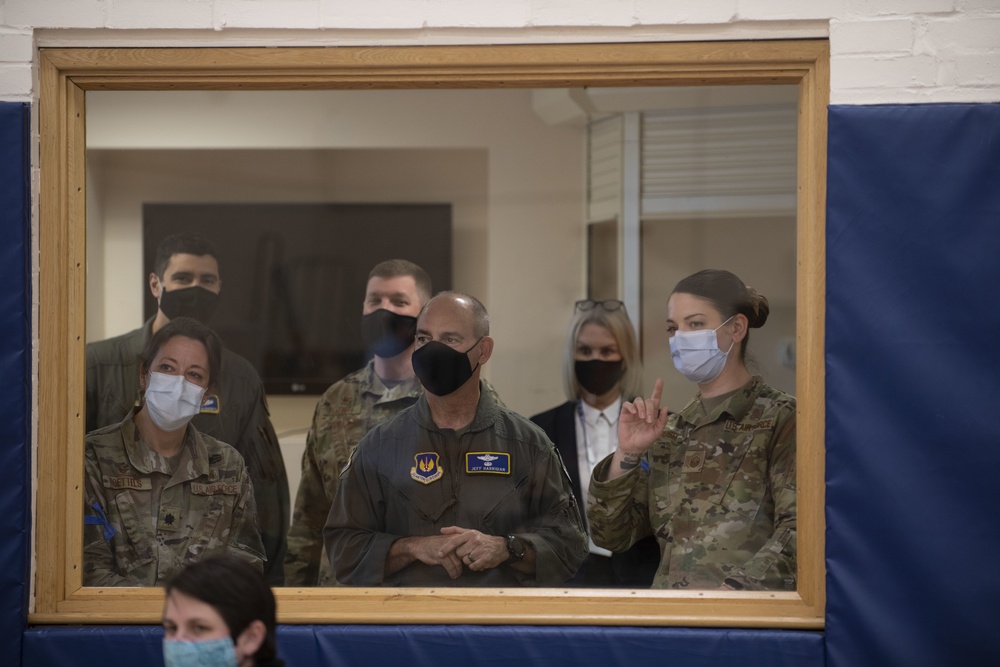 USAFE-AFAFRICA leadership visits 501st CSW