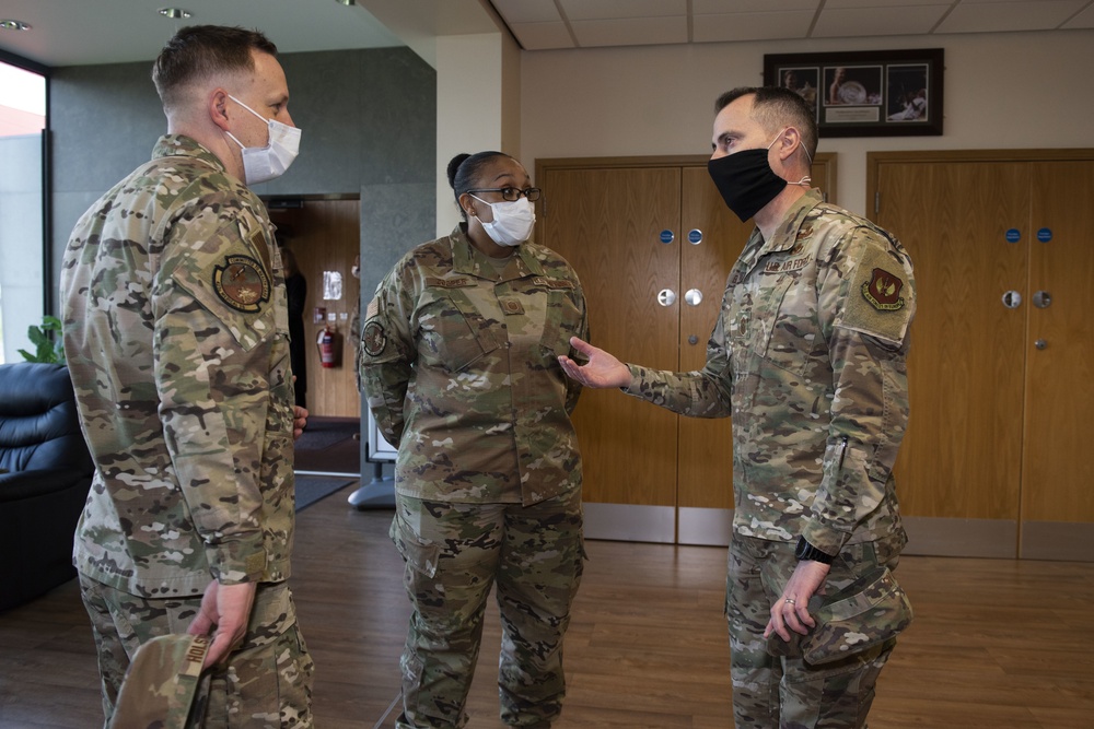 USAFE-AFAFRICA leadership visits 501st CSW