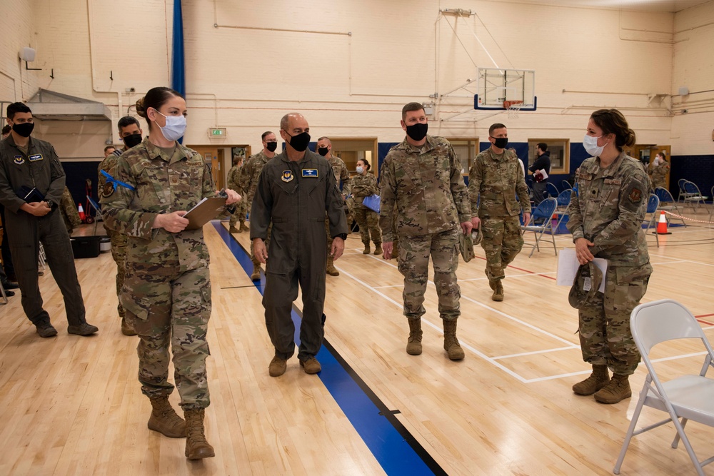 USAFE-AFAFRICA leadership visits 501st CSW