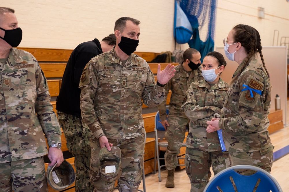 USAFE-AFAFRICA leadership visits 501st CSW