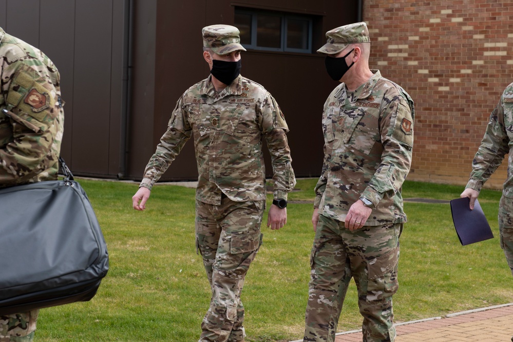 USAFE-AFAFRICA leadership visits 501st CSW
