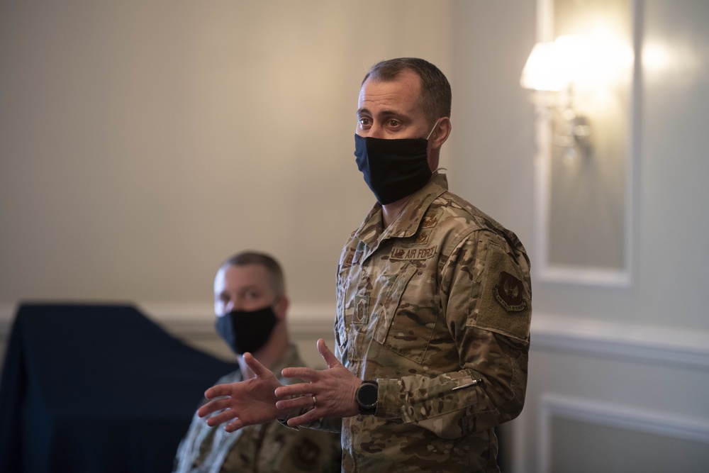 USAFE-AFAFRICA leadership visits 501st CSW