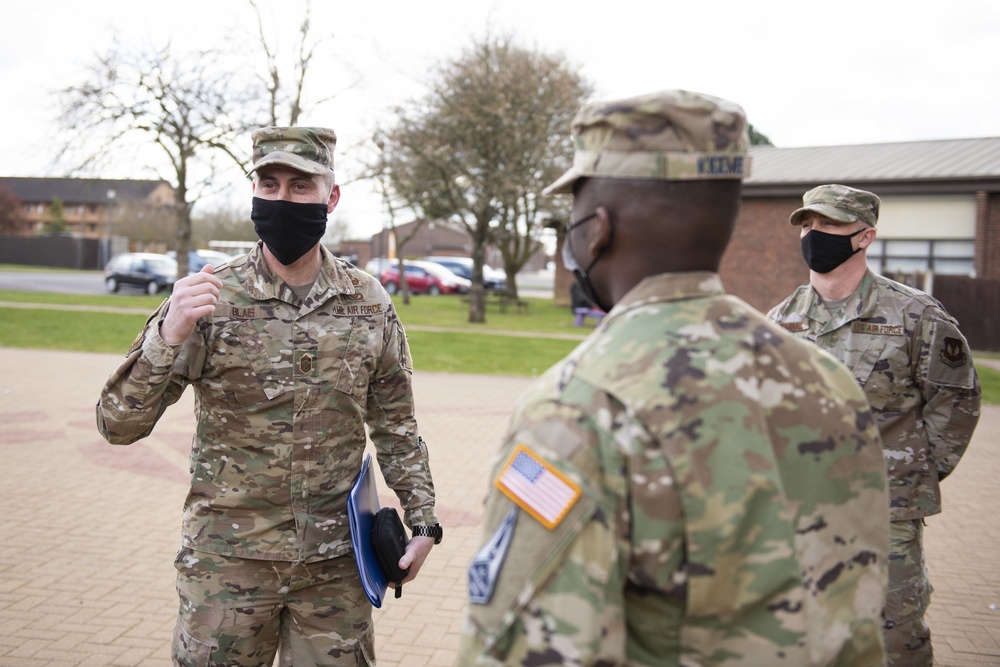 USAFE-AFAFRICA leadership visits 501st CSW