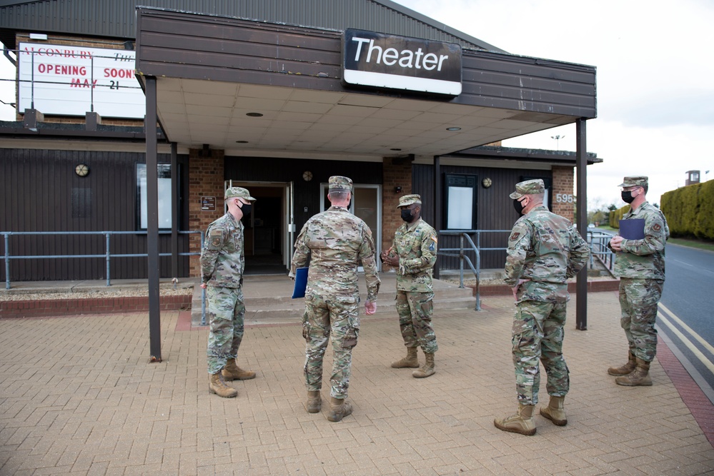 USAFE-AFAFRICA leadership visits 501st CSW