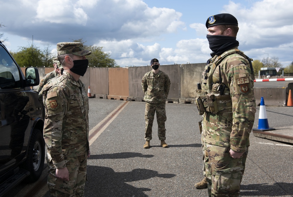 USAFE-AFAFRICA leadership visits 501st CSW