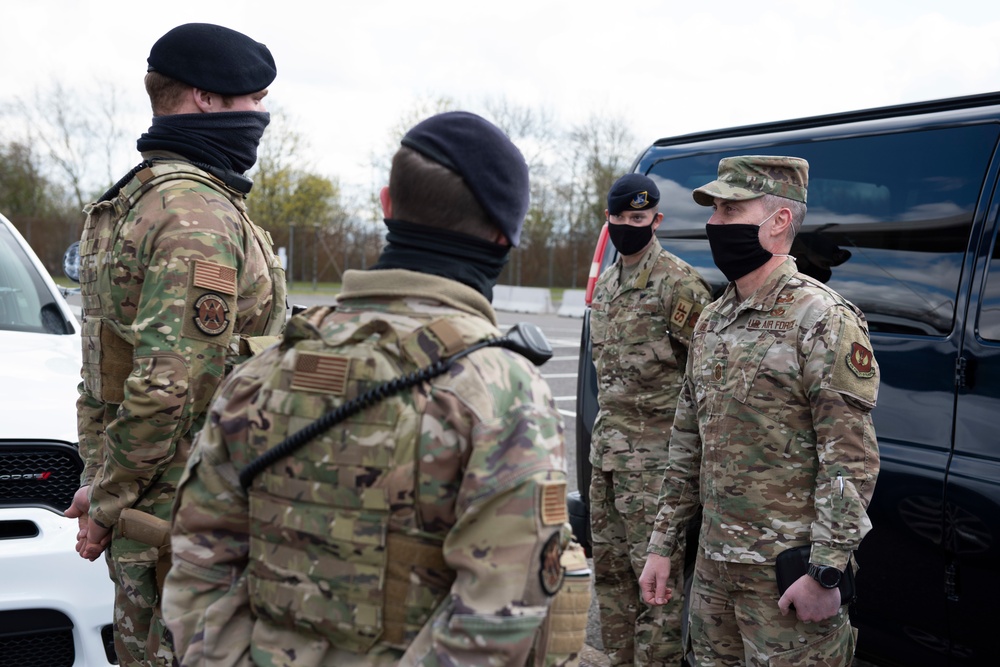 USAFE-AFAFRICA leadership visits 501st CSW
