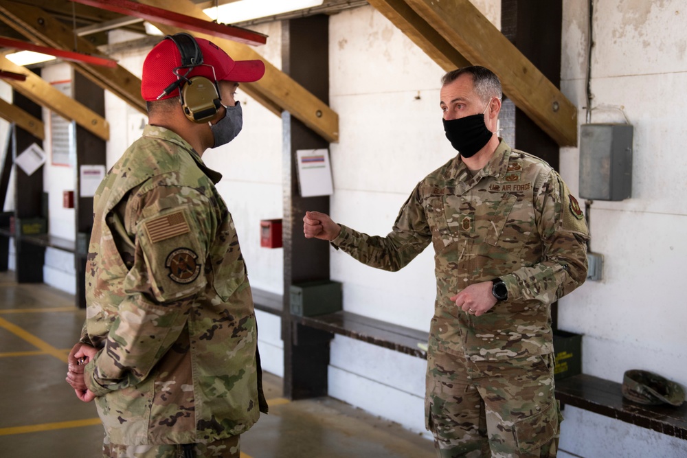 USAFE-AFAFRICA leadership visits 501st CSW