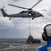 USS Carter Hall Conducts Vertical Replenishment