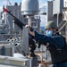 USS Carter Hall Conducts General Quarters Drill