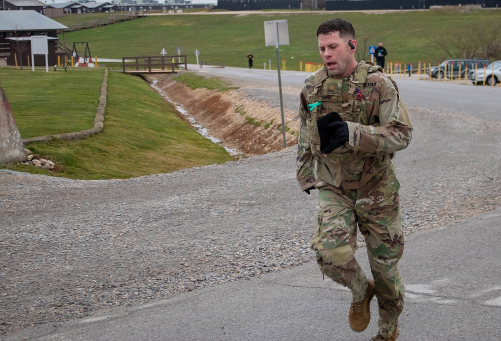 KFOR Soldiers run SAAPM 5K to raise awareness for sexual assault prevention