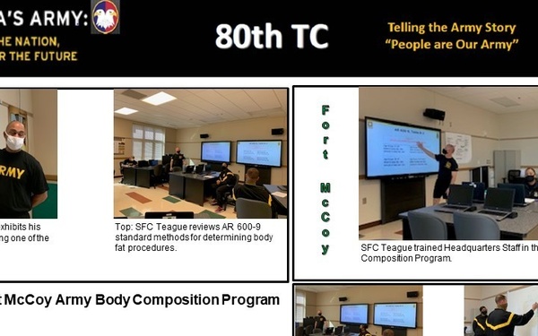 NCOA Fort McCoy Army Body Composition Program