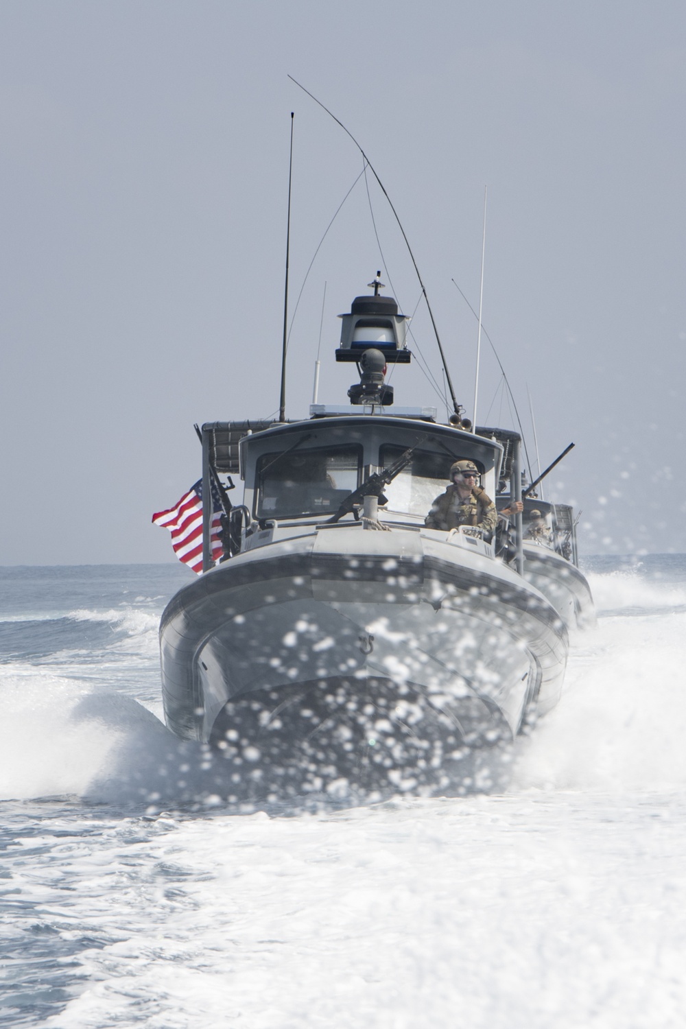 MSRON-11 provides security to USNS Carl Brashear