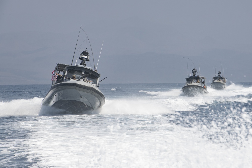 MSRON-11 provides security to USNS Carl Brashear