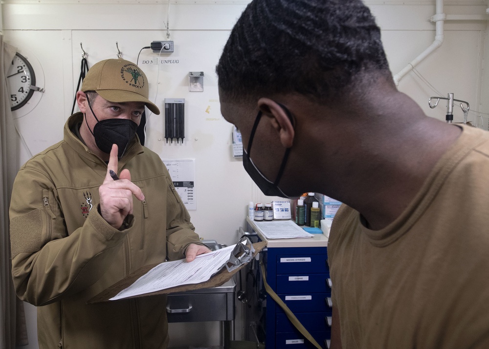 Iwo Jima Conducts COVID Vaccine SHOTEX