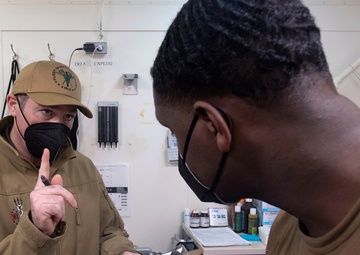 Iwo Jima Conducts COVID Vaccine SHOTEX