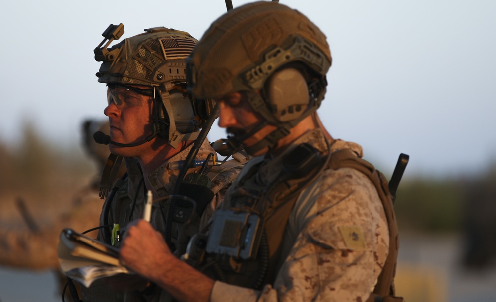 U.S. Marines conduct WTI Assault Support Training 3 at the Combat Center