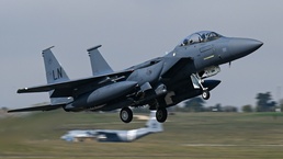 F-15s, F-16s and C-130s arrive in Poland for an Agile Combat Employment exercise