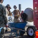 Seabees Train to Mix and Place Concrete