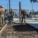 Seabees Train to Mix and Place Concrete