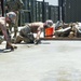 Seabees Train to Mix and Place Concrete