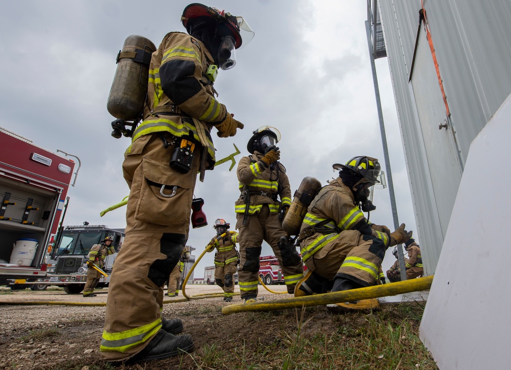 JBSA FES trains with local fire departments