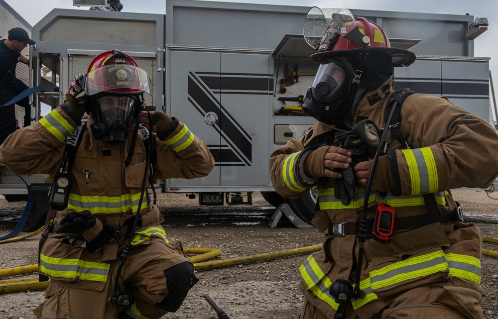 JBSA FES trains with local fire departments