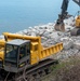 Great Sodus Bay breakwall repair project - April 2021